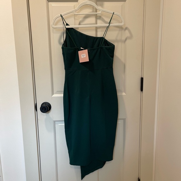 Showpo life-changing, midi, dress, thigh, split body con. - Picture 5 of 5